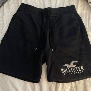 Hollister Black Sweat Shorts